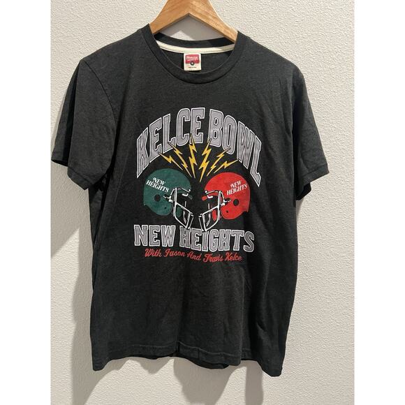 HOMAGE Other - Homage Kelce Bowl New Heights Podcast T-Shirt Adult Medium Dark Gray